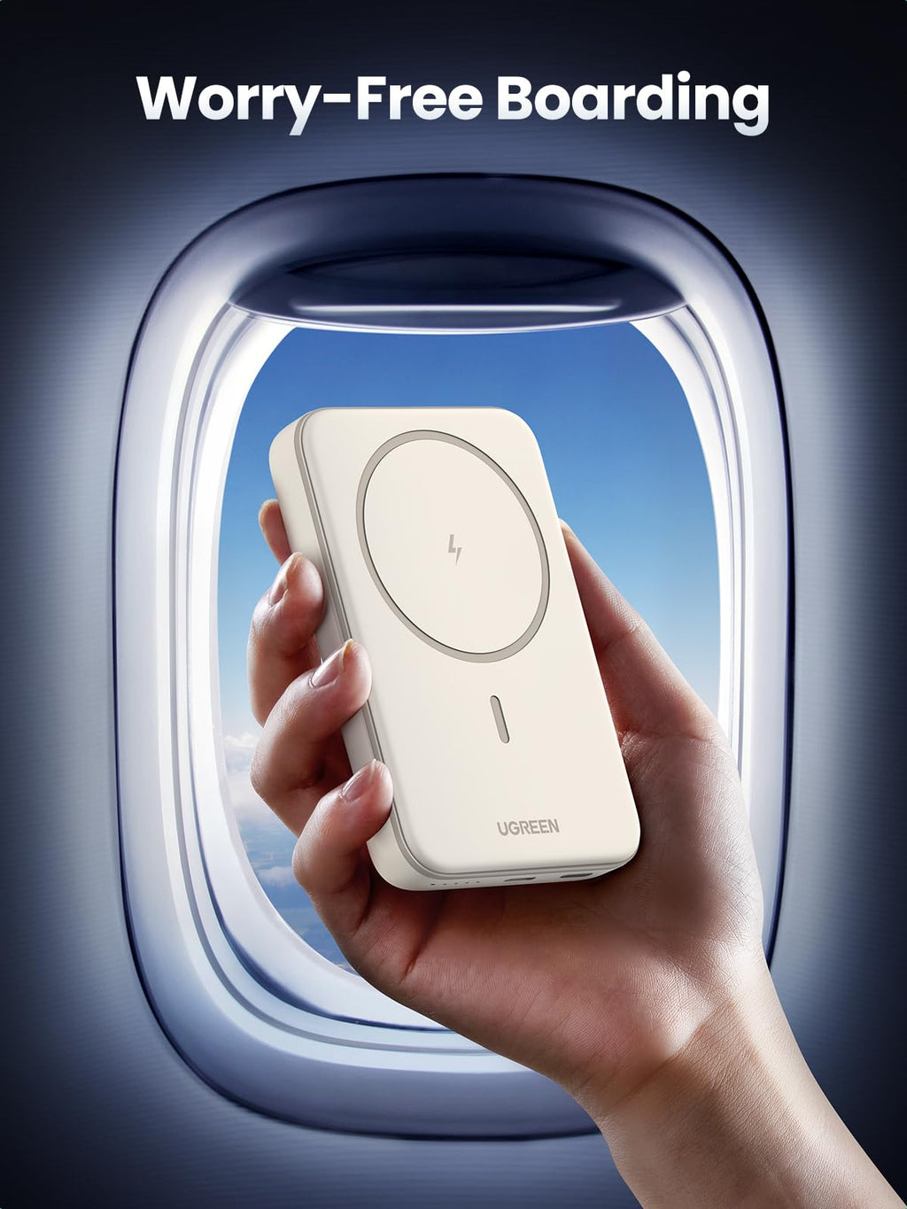 UGREEN Magnetic Wireless Power Bank 10000mAh 20W