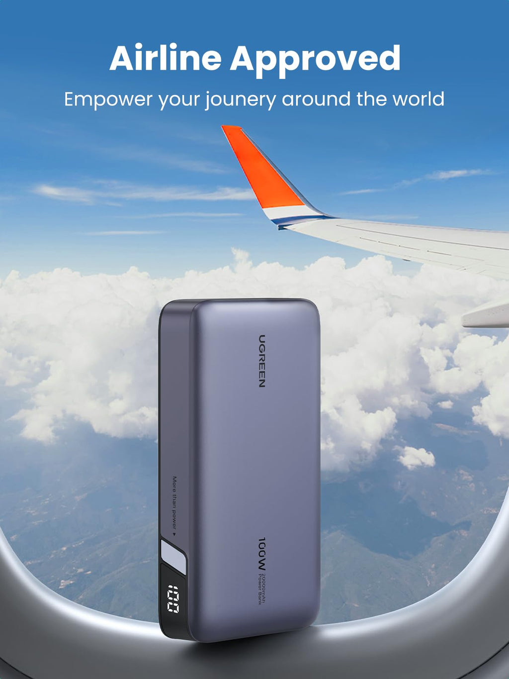 UGREEN Nexode Power Bank 20000mAh 100W
