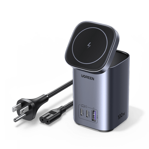 UGREEN 100W 4-Port Power Station with Qi2 Wireless Charging