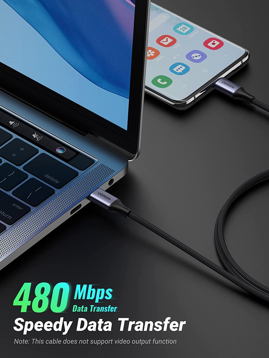 UGREEN 240W PD3.1 USB C to USB C Cable