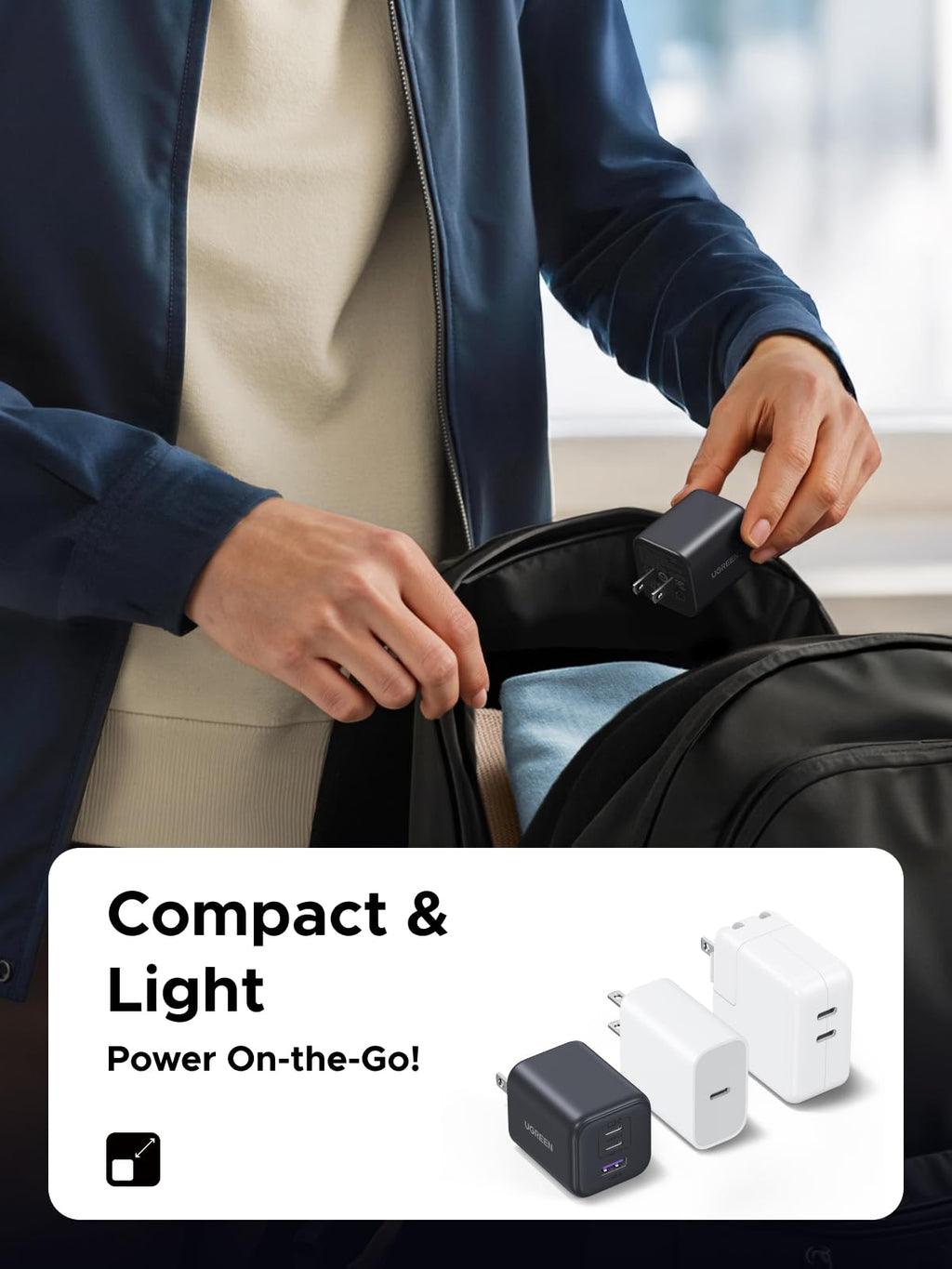 UGREEN 45W 3-Port Mini Charger