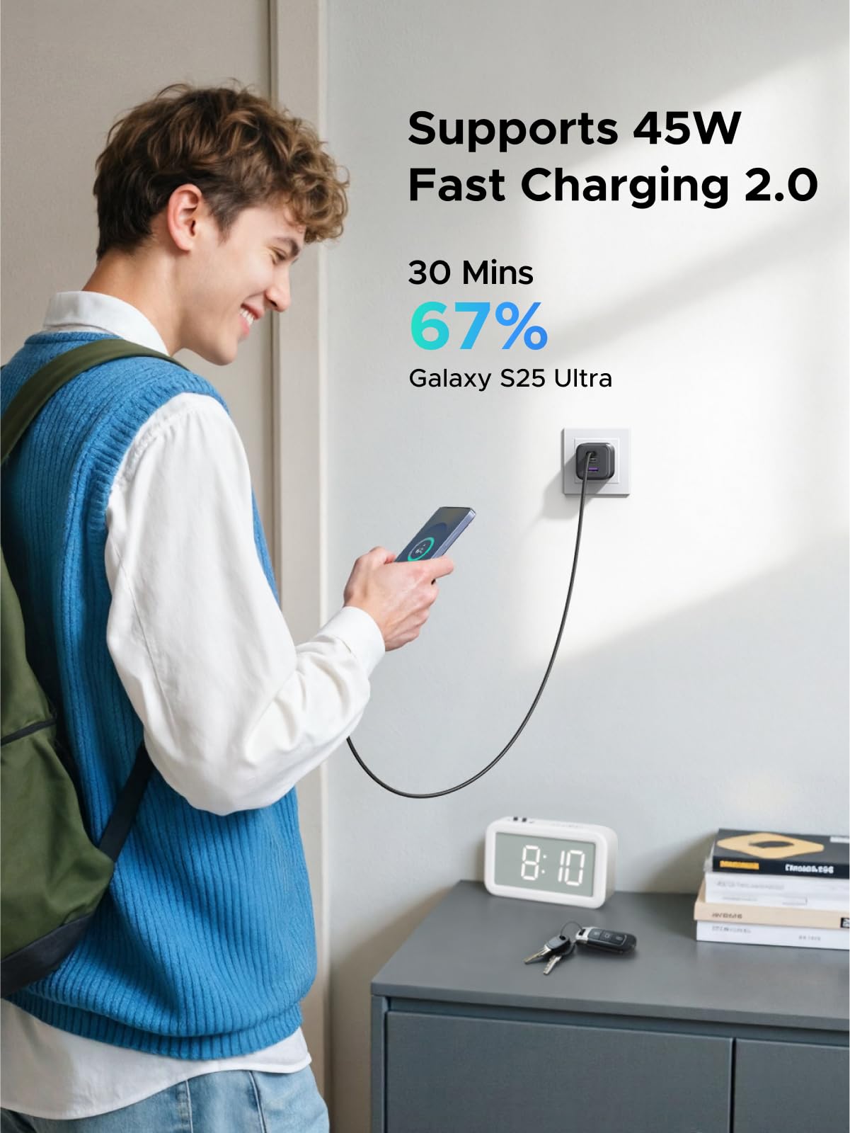 UGREEN 45W 3-Port Mini Charger