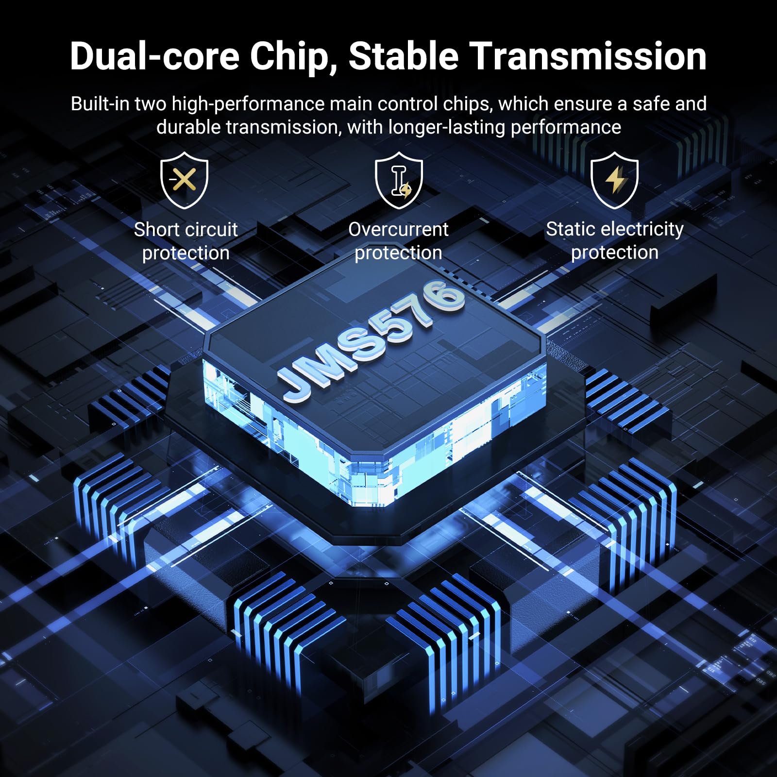 UGREEN 5 Bay USB C RAID Hard Drive Enclosure 100TB