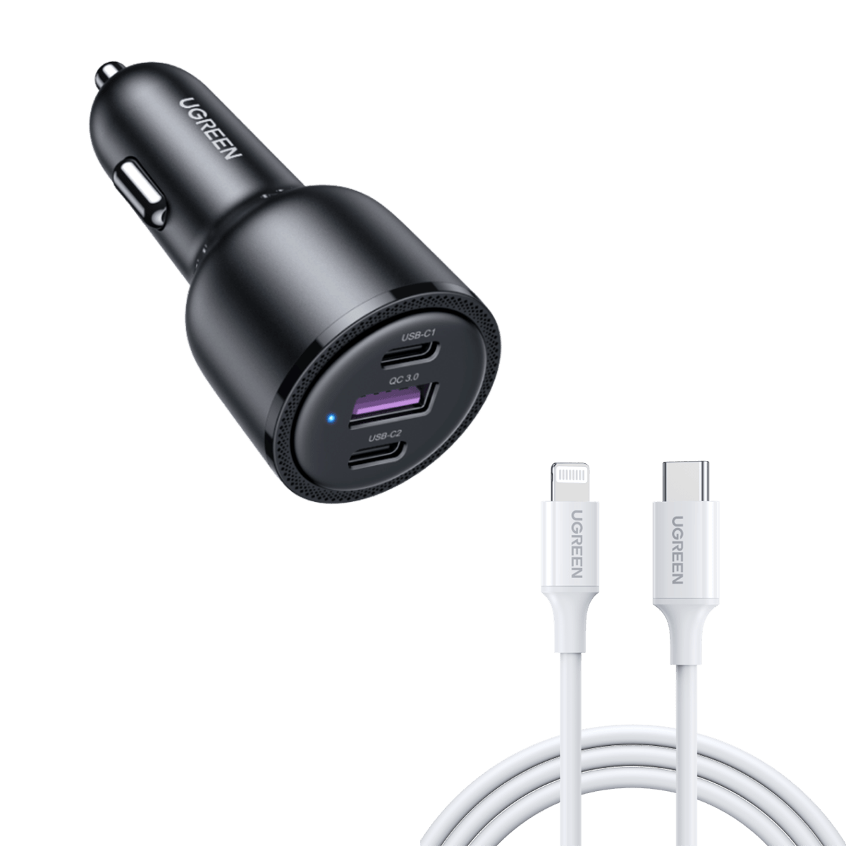 UGREEN 69W USB C Car Charger