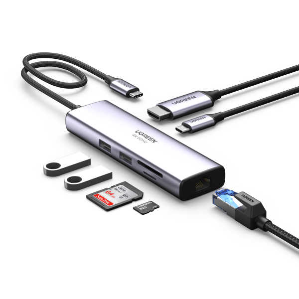UGREEN 7-in-1 USB-C Hub with 4K HDMI