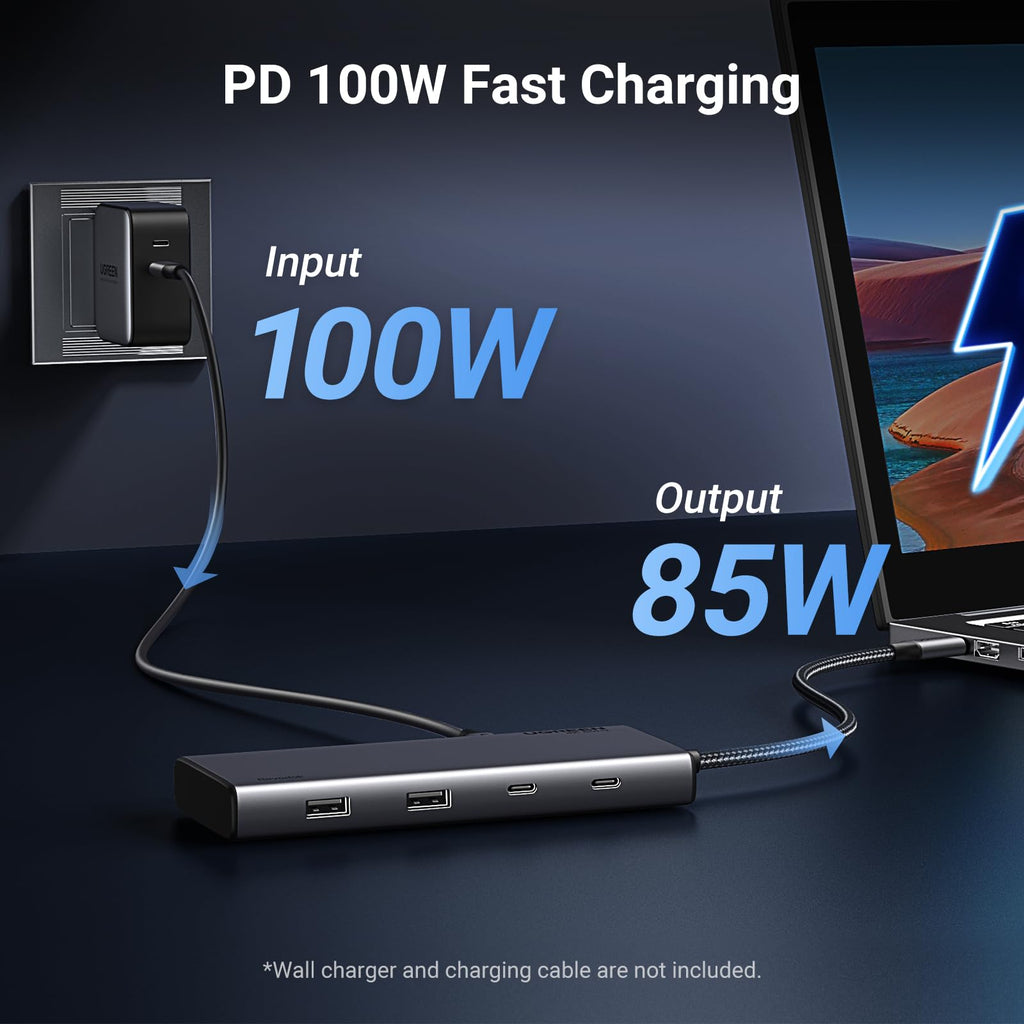 UGREEN 8 in 1 USB C Docking Station with Dual Monitor
