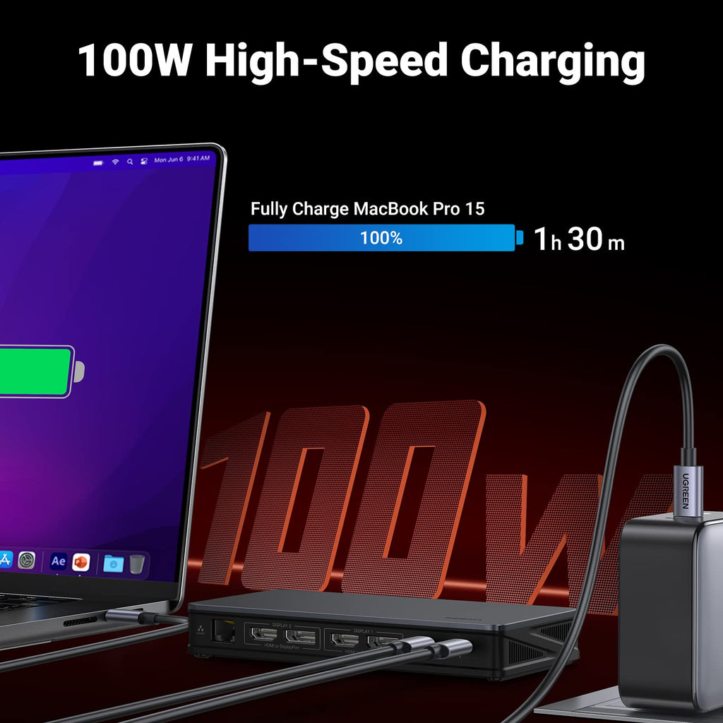 UGREEN Revodok Pro 9-in-1 4K Multi-Display Docking Station