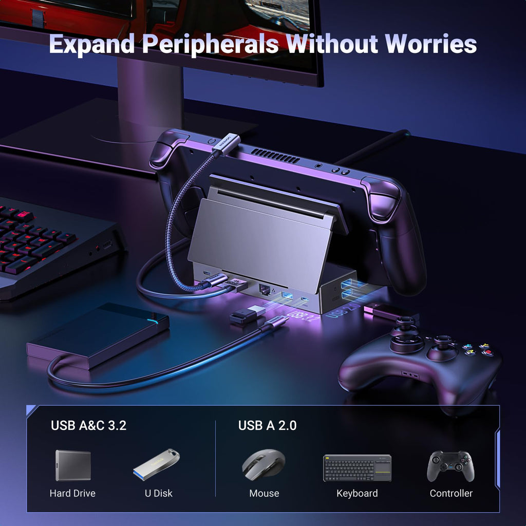 UGREEN 9-in-1 Steam Deck Docking Station