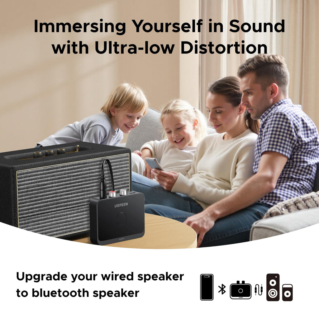 UGREEN Bluetooth 60 Audio Receiver with LDAC