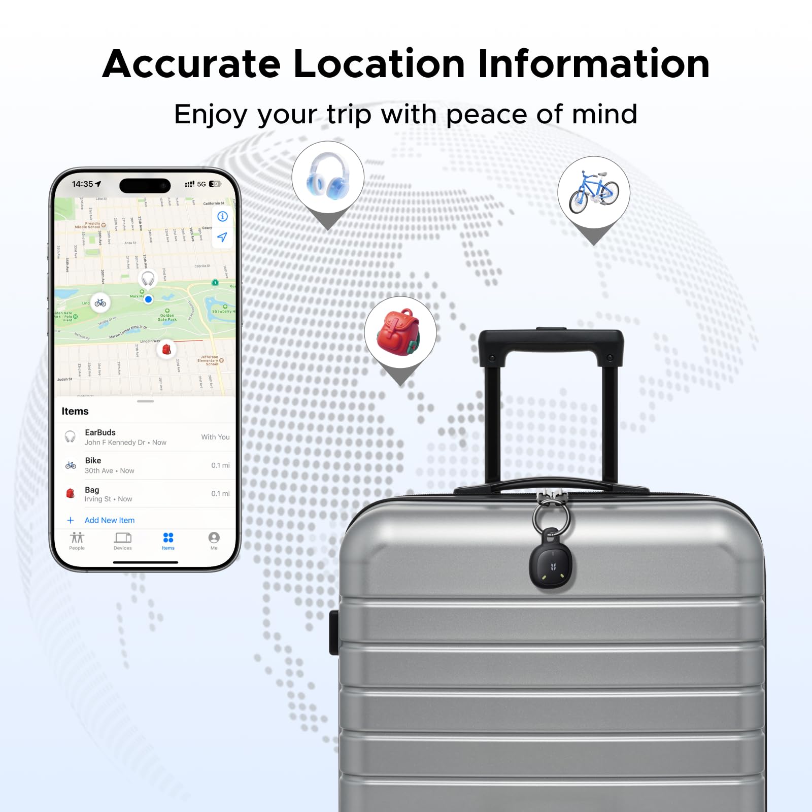 UGREEN Bluetooth Tracker for Apple Find My