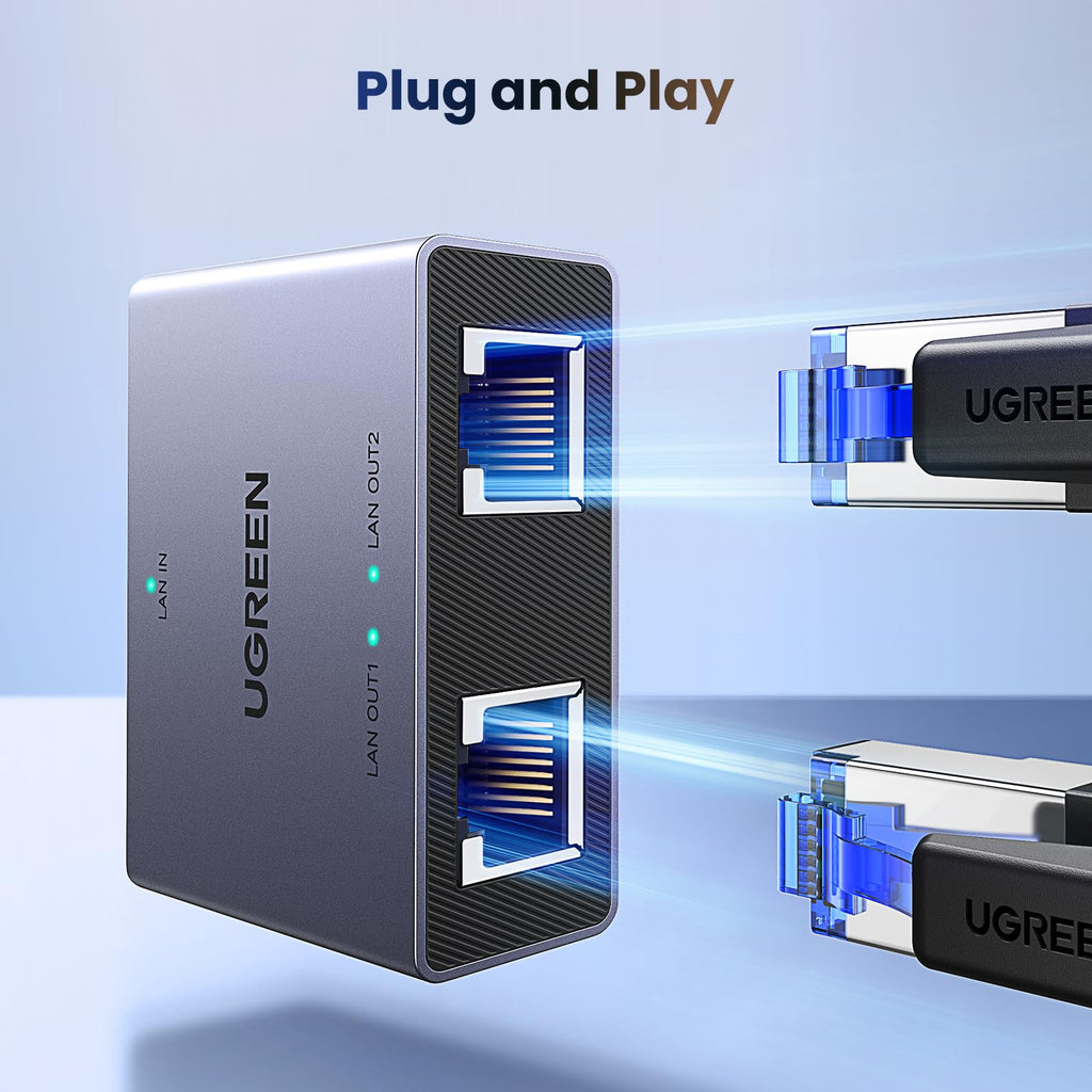 UGREEN Ethernet Splitter 1 to 2