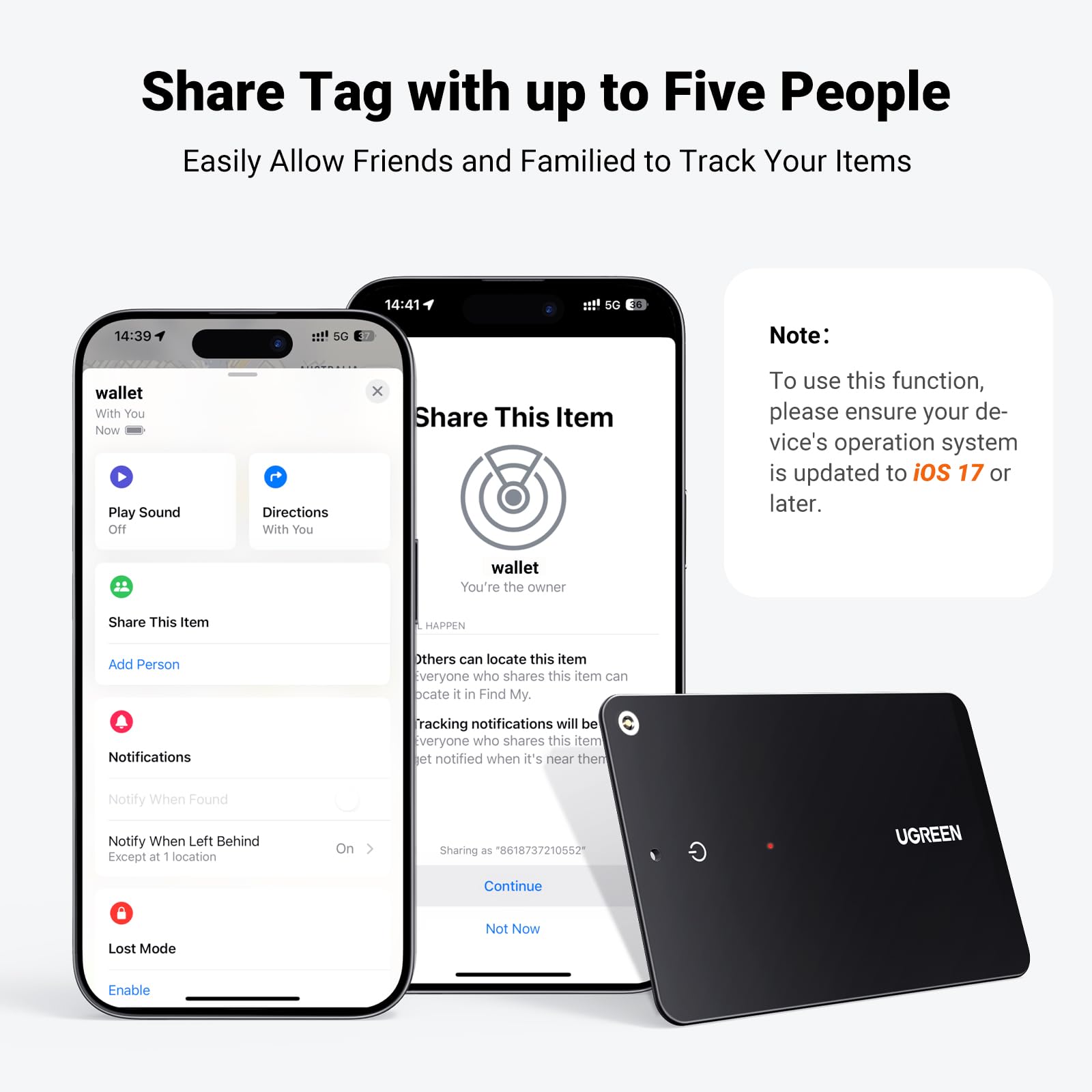 UGREEN FineTrack Slim Smart Finder
