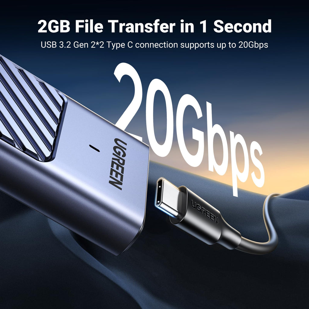 UGREEN M.2 NVMe SATA SSD Enclosure