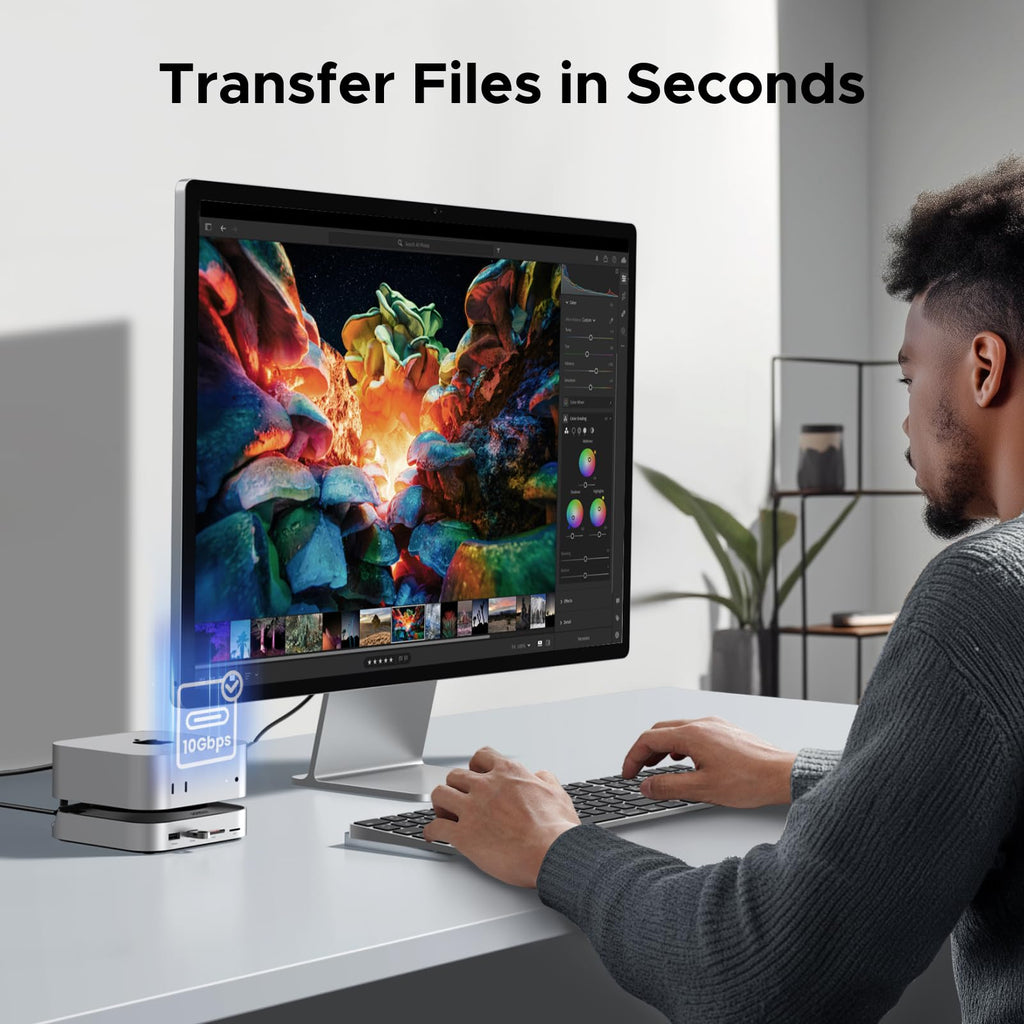 UGREEN Mac mini M4 Dock with 4K144Hz Display Port and SSD Enclosure