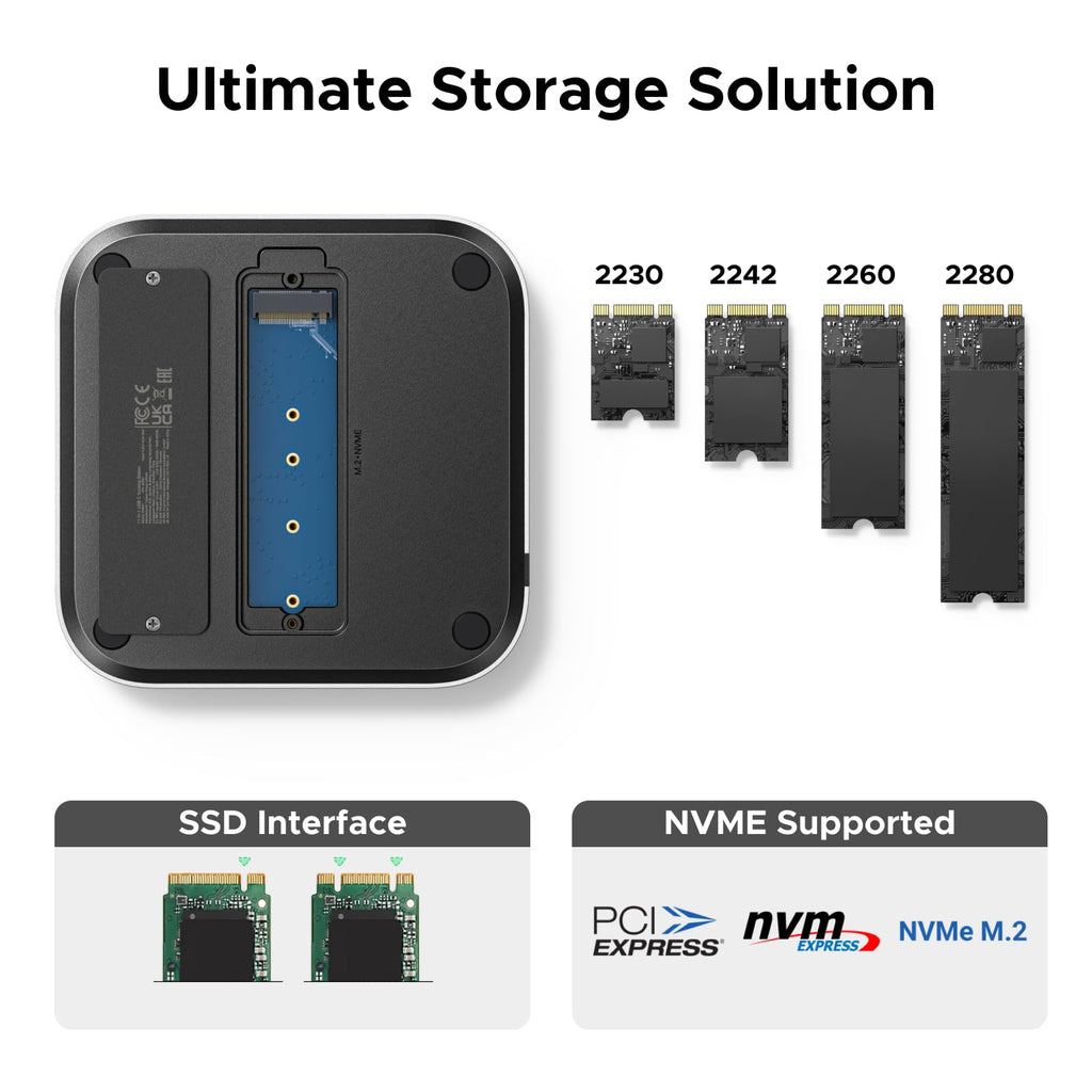 UGREEN Mac mini 11-in-1 Docking Station with SSD Expansion