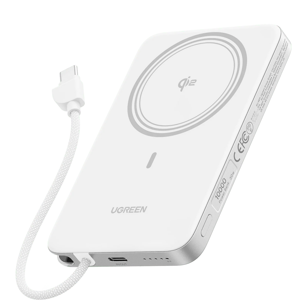 UGREEN MagFlow Air Magnetic Power Bank (10000mAh, Qi2 15W)