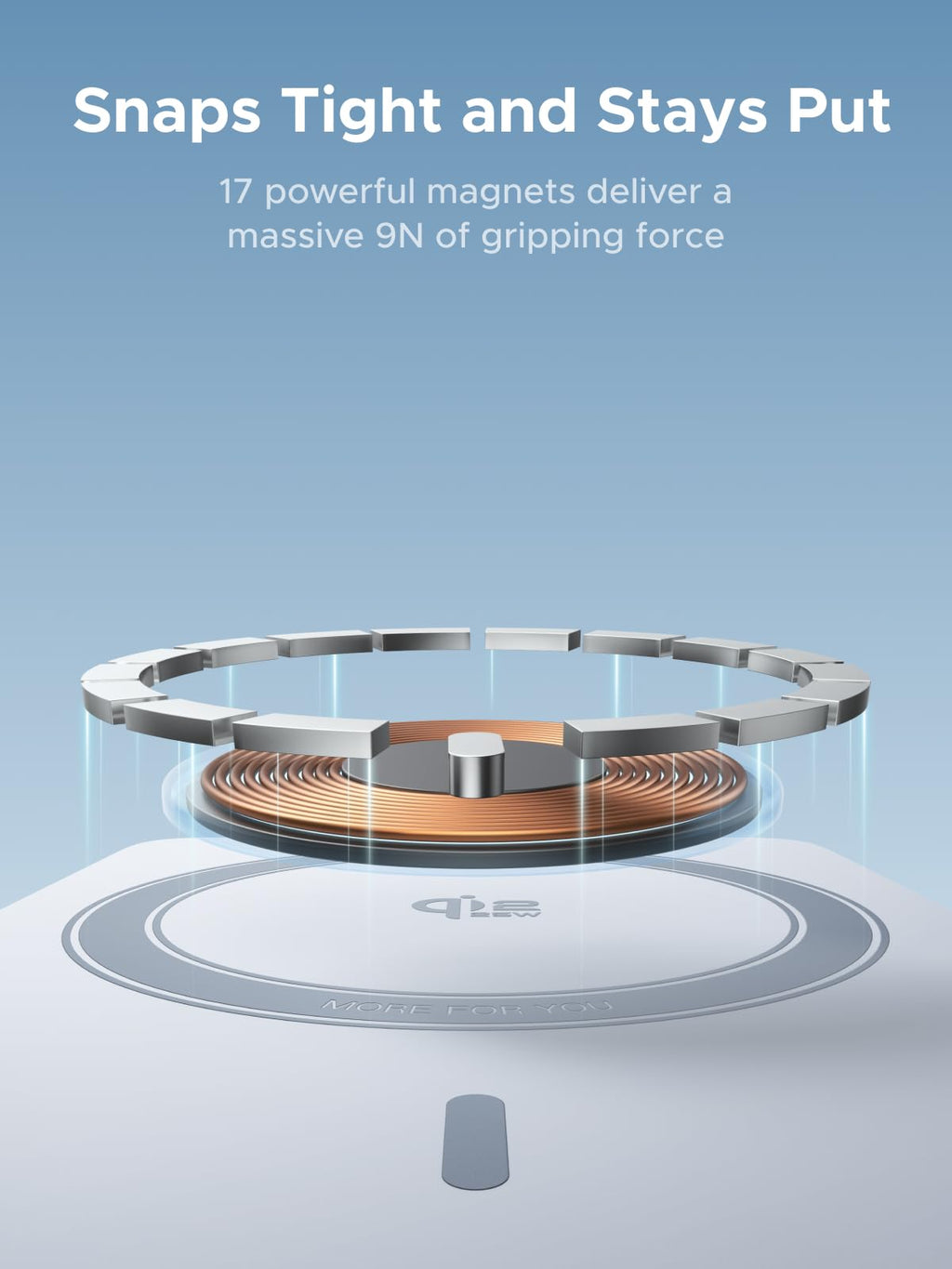 UGREEN MagFlow Magnetic Wireless Power Bank 10000mAh Qi2 25W