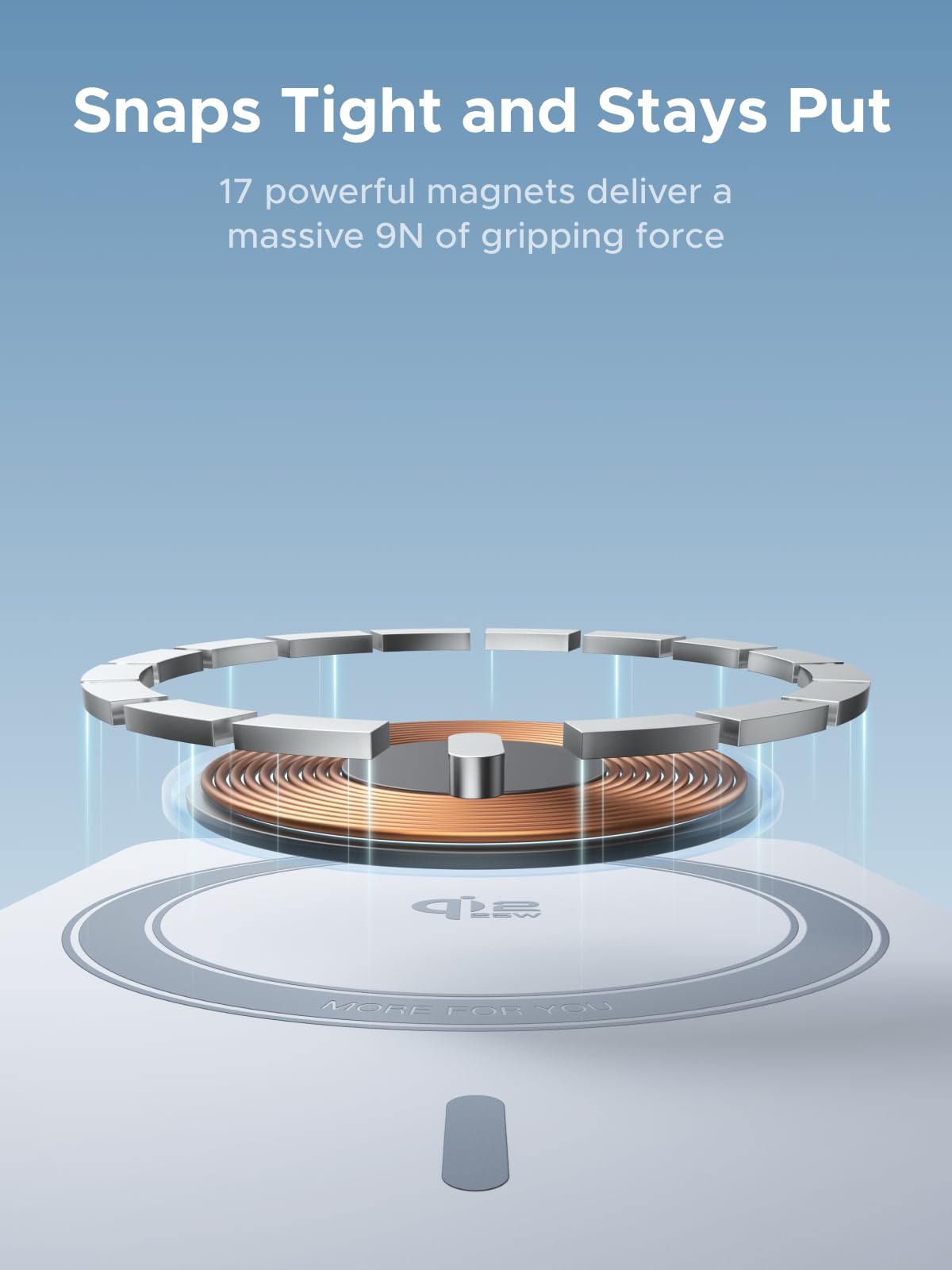 UGREEN MagFlow Magnetic Wireless Power Bank 10000mAh Qi2 25W