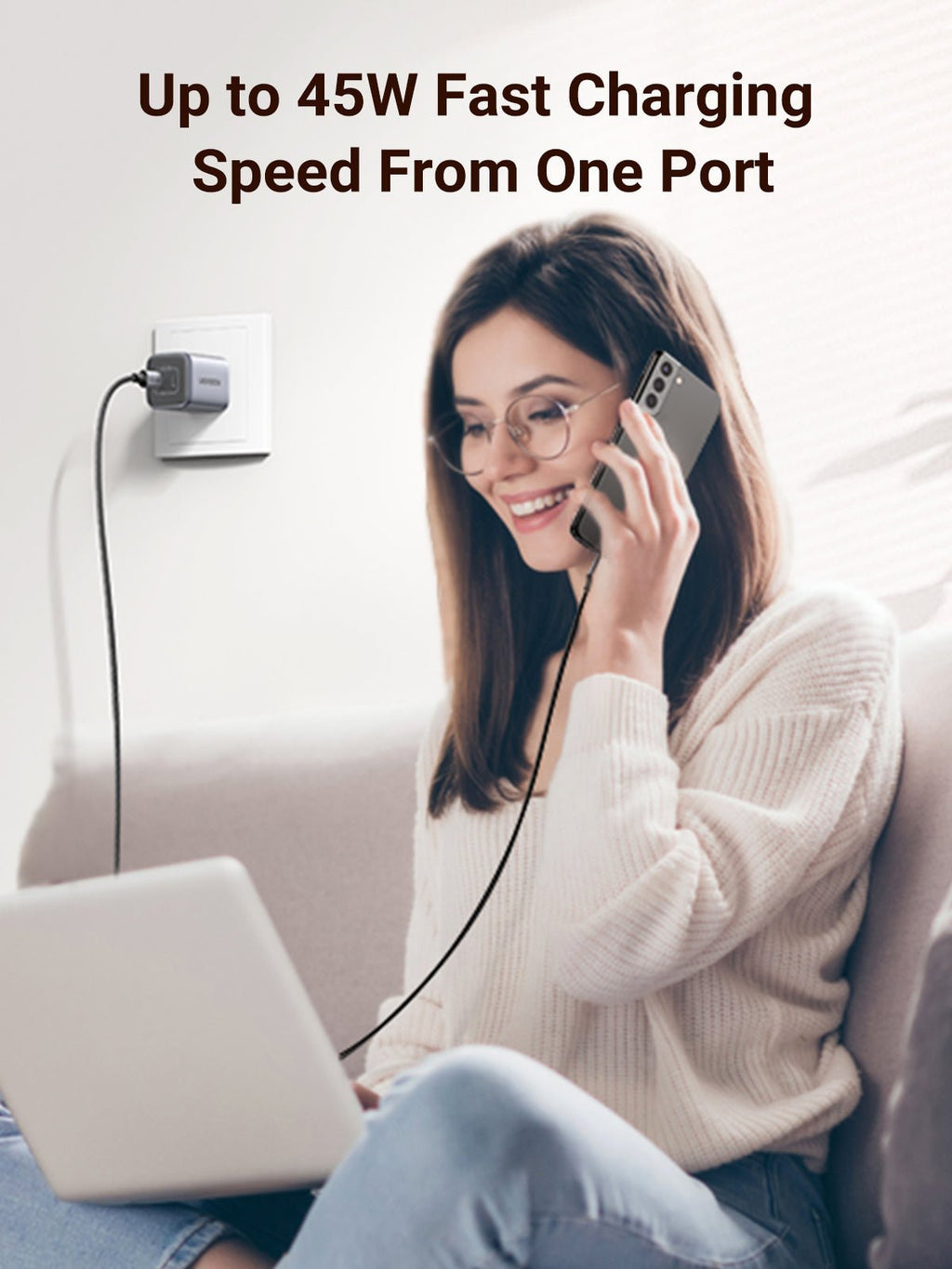 UGREEN Nexode 45W 2-Port Charger