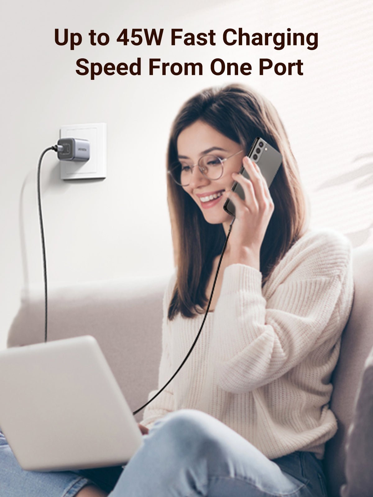 UGREEN Nexode 45W 2-Port Charger