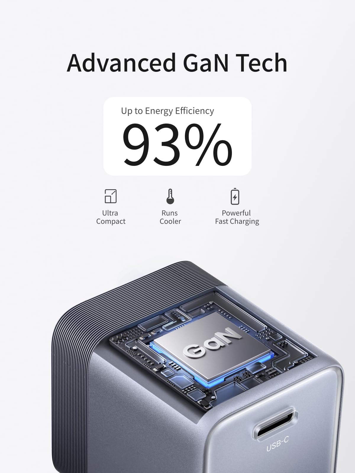 UGREEN Nexode Air USB-C Charger (45W, GaN, Foldable Plug)