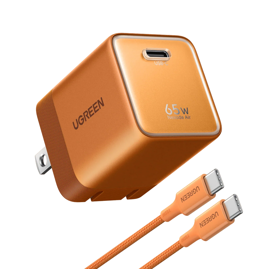 UGREEN Nexode Air USB-C Charger (65W, GaN, Foldable Plug)
