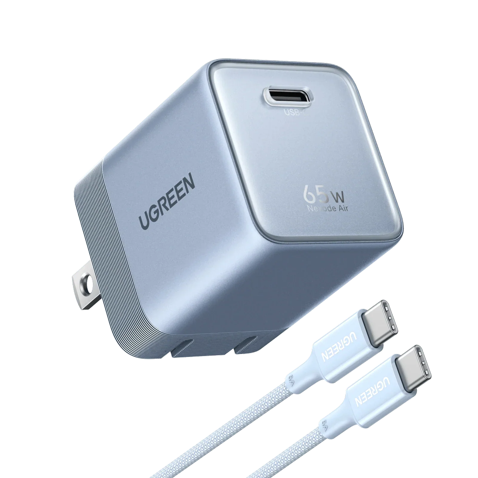 UGREEN Nexode Air USB-C Charger (65W, GaN, Foldable Plug)