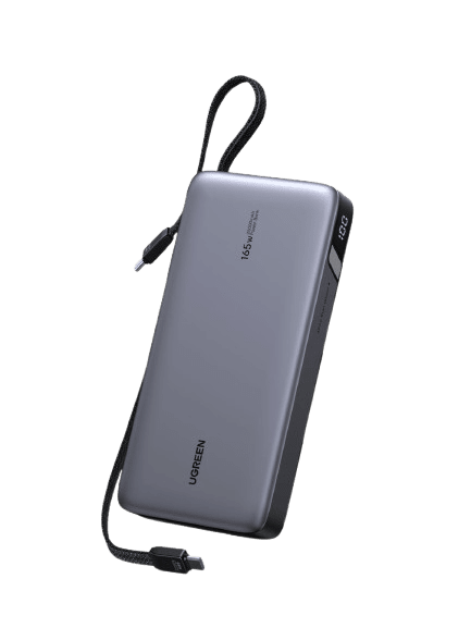 UGREEN Nexode Power Bank 25000mAh 165W with Built-in Cables
