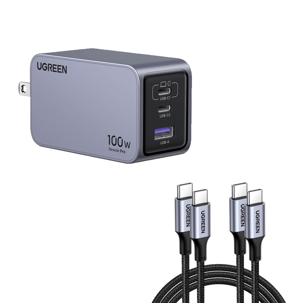 UGREEN Nexode Pro 100W 3-Port Charger