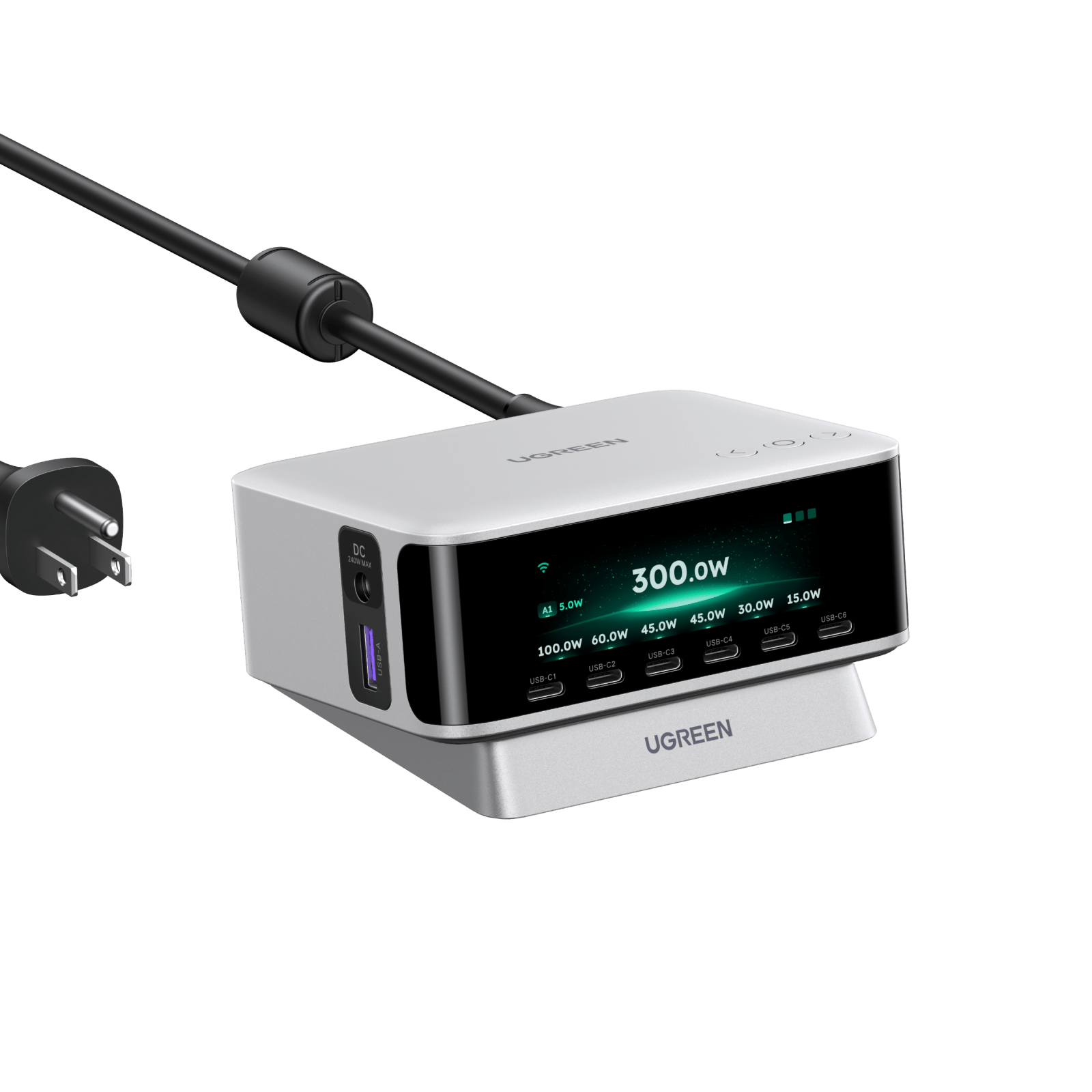 UGREEN Nexode Pro 300W 5-Port GaN Desktop Charger