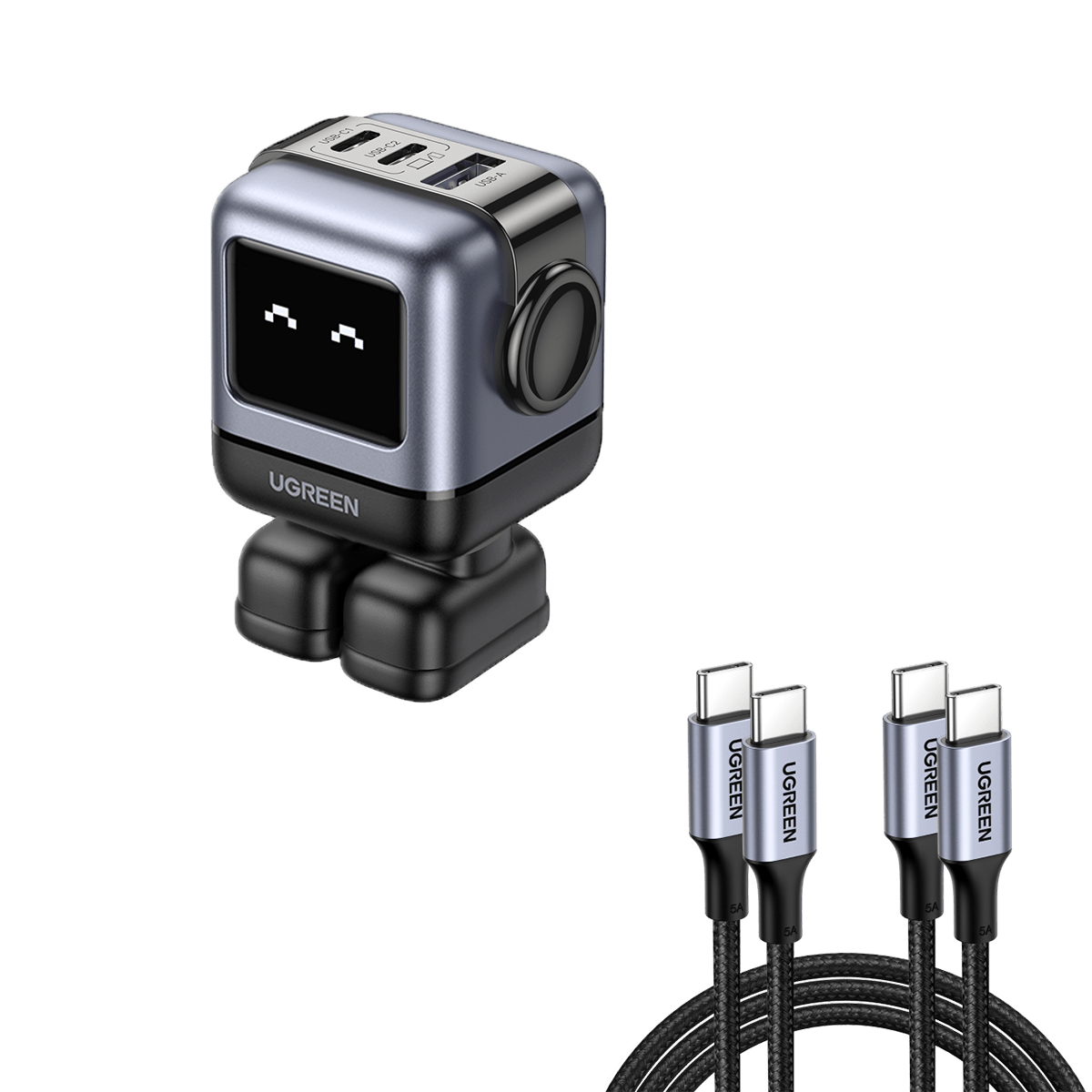 UGREEN Uno Charger 65W Bundle (Black)