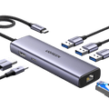 UGREEN Revodok 6 in 1 USB C Hub Gigabit Ethernet Adapter with 4K HDMI