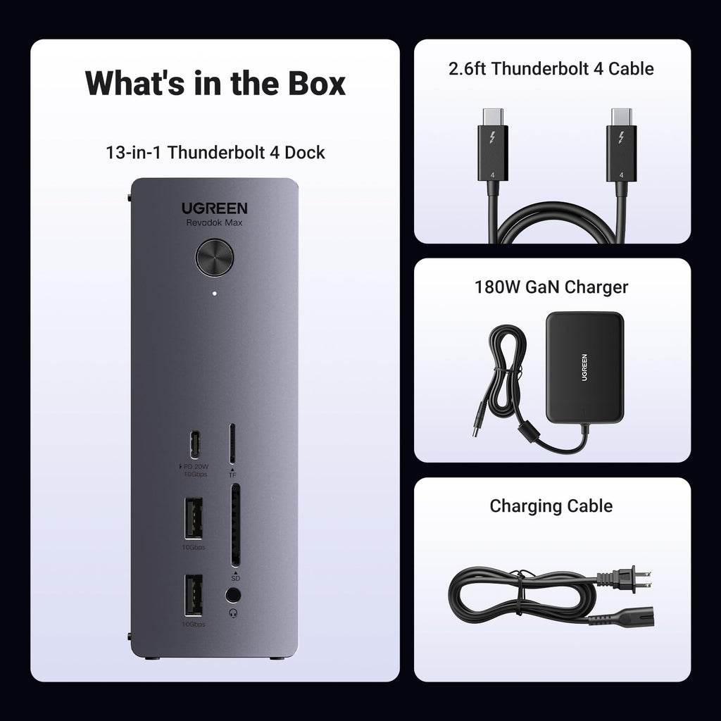 UGREEN Revodok Max 13-in-1 Thunderbolt 4 Docking Station