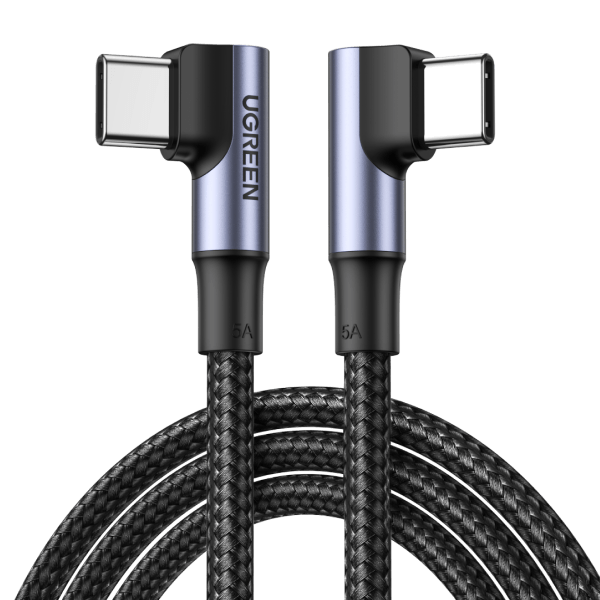 UGREEN USB-C Cable (100W, 90 Degree)