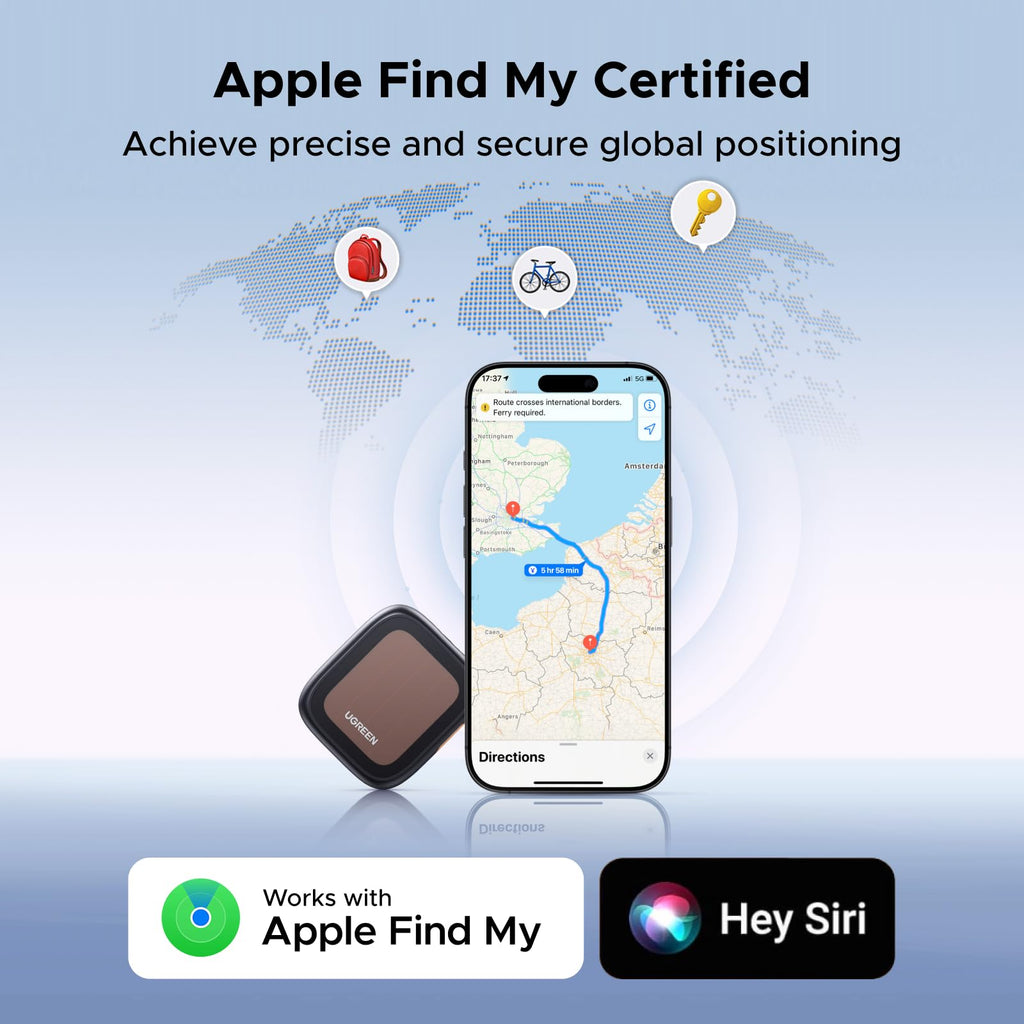 UGREEN Smart Finder Pro Solar Powered