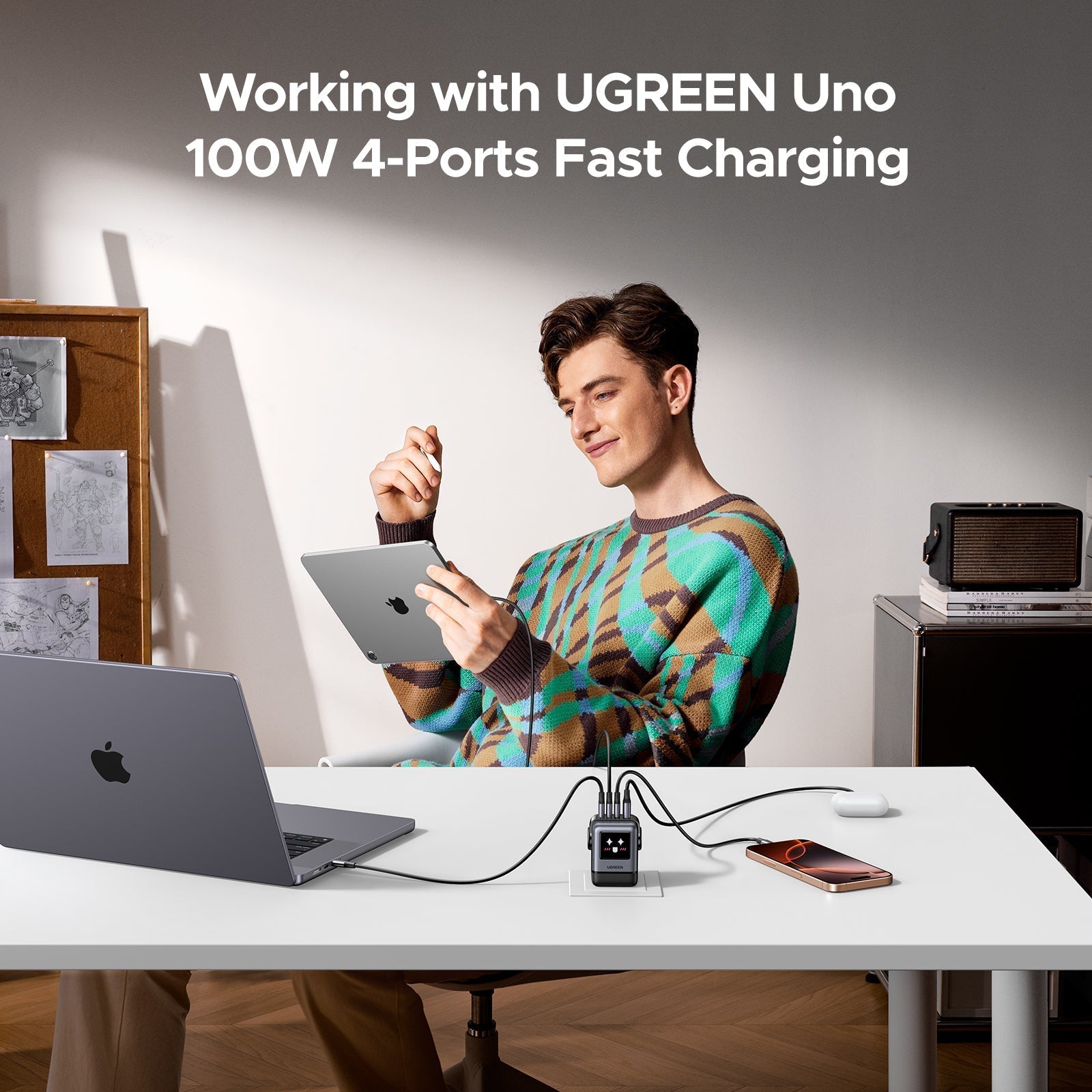 UGREEN Uno 100W 4-Port Charger