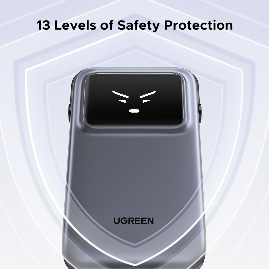 UGREEN Uno Power Bank 10000mAh 30W with Built-in Cable