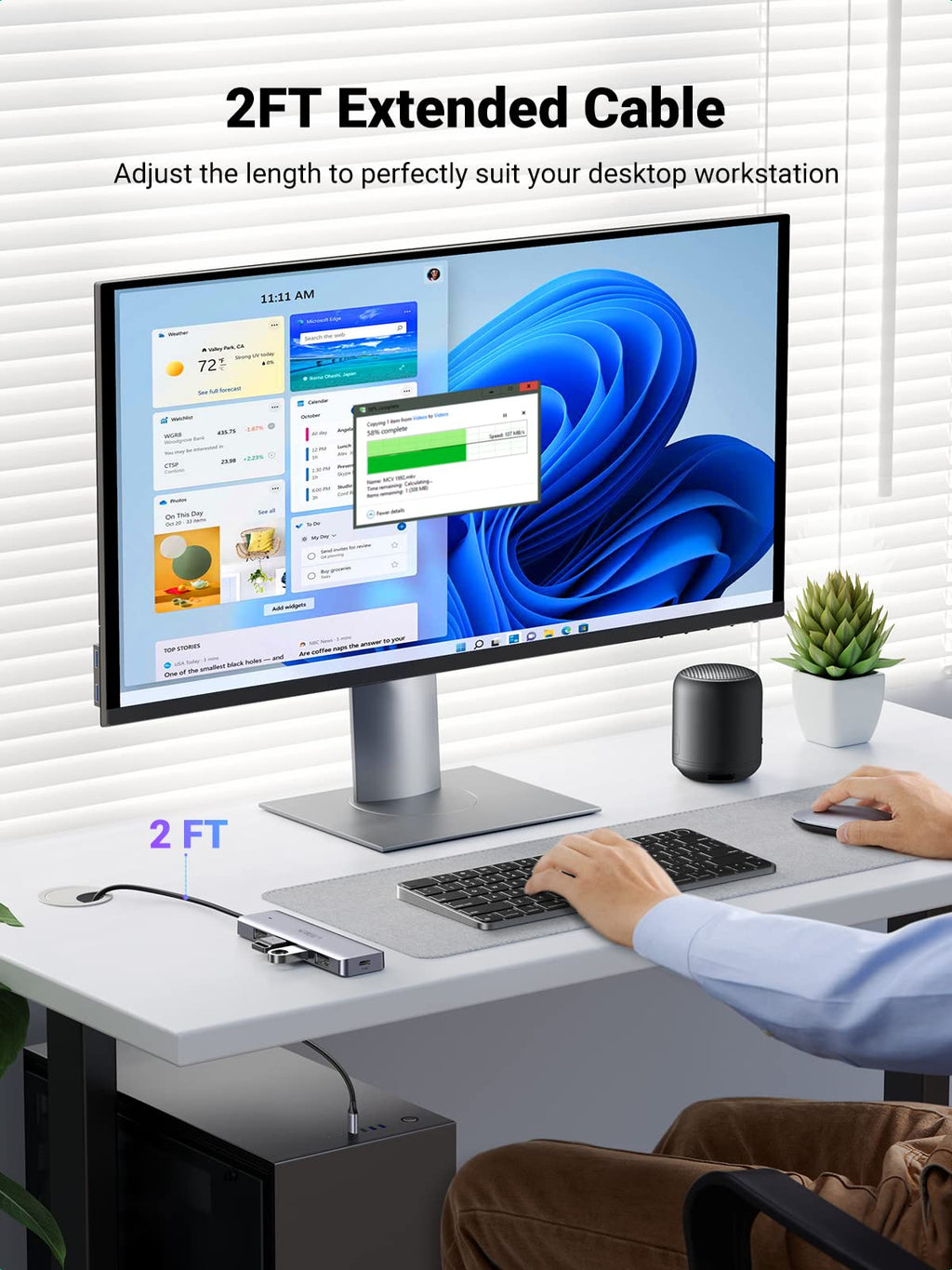 UGREEN USB C Hub 4 Ports, USB C to USB Hub