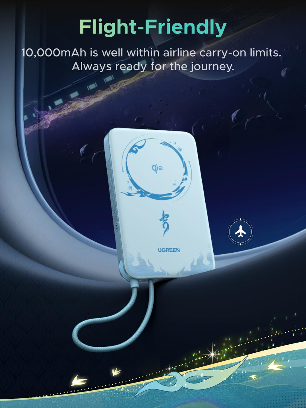 UGREEN x Honkai: Star Rail 10,000mAh 30W Magnetic Power Bank