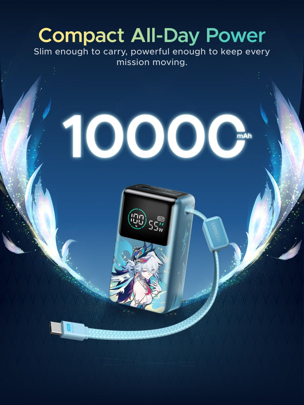 UGREEN x Honkai: Star Rail 10,000mAh 45W Power Bank